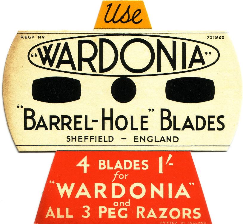 Wardonia Cardboard Advert
